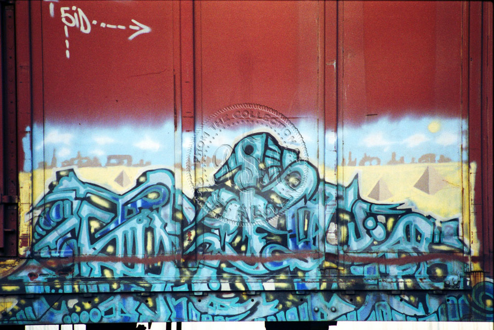 Pharoah's Folly Boxcar Graffiti Picture